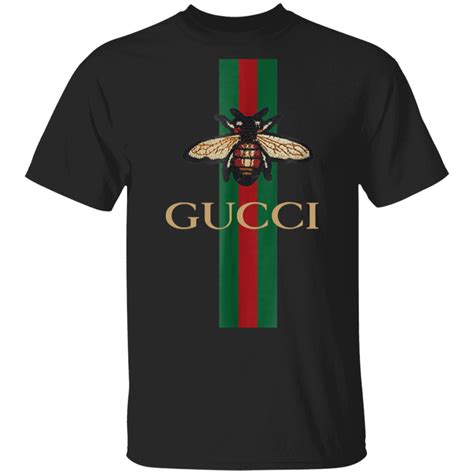 gucci shirt with bee design|plain white gucci shirt.